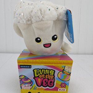 Kellytoy Living on the Veg Stevie Mushroom Plush Stuffed Toy Series 1 #12 New